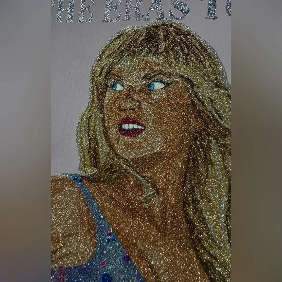 Taylor Swift Eras Tour Original Glitter Art Artwork - Picture 6 of 10